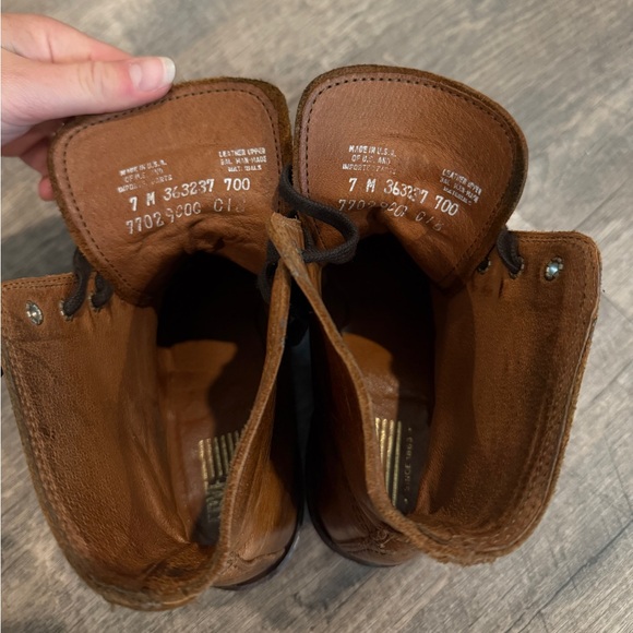 Women’s Frye SABRINA 6G LACE UP Boot size 7 - Picture 5 of 10